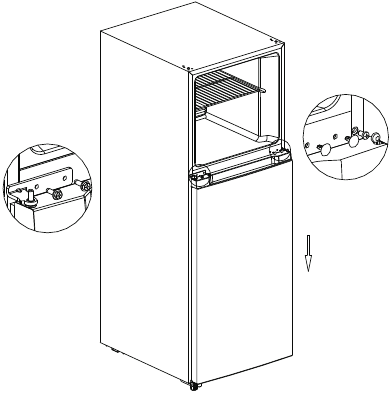 DOOR REVERSAL INSTRUCTIONS - Step 4