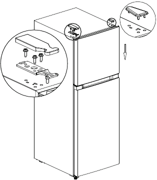 DOOR REVERSAL INSTRUCTIONS - Step 6