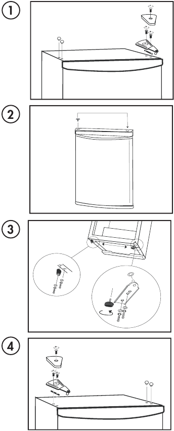 DOOR REVERSAL INSTRUCTIONS