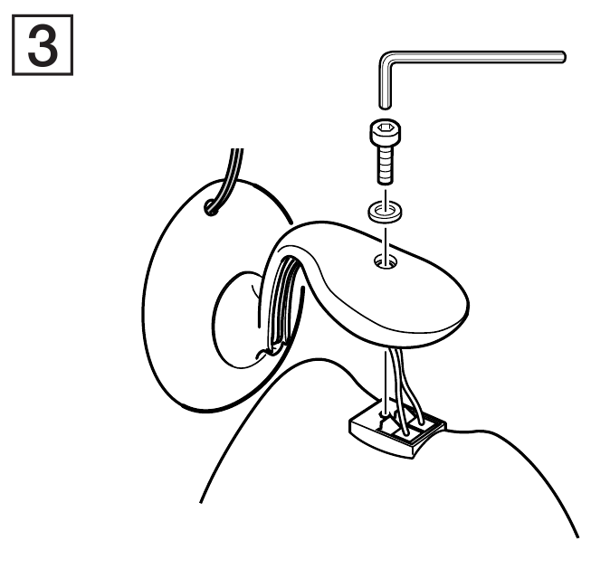 Positioning the speaker - Step 3