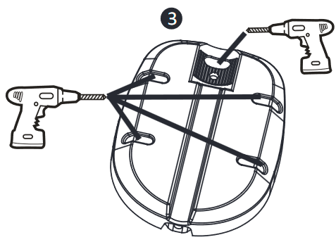 Installation du Fond de Bo&icirc;tier du D&eacute;tecteur - &Eacute;tape 2