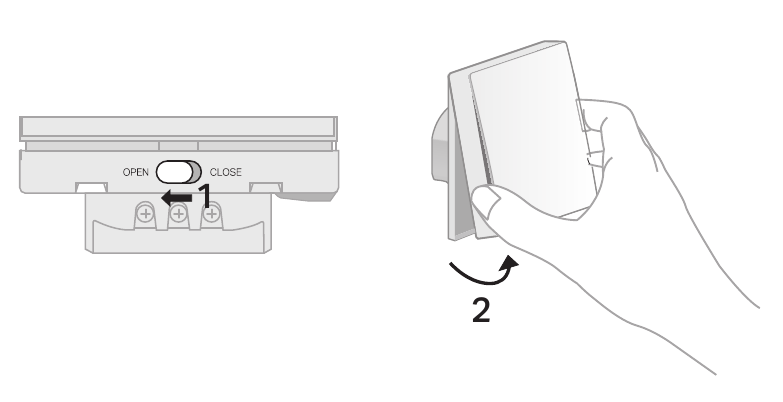 Zapnut&iacute; sp&iacute;nače - Krok 1