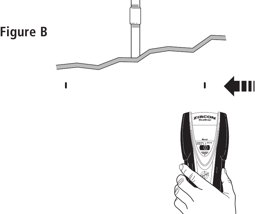 BALAYAGE EN MODE D&Eacute;TECTION DE M&Eacute;TAL - &Eacute;tape 2