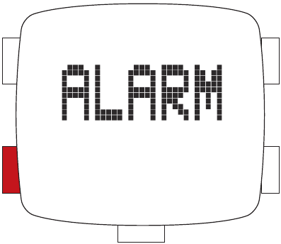 ALARM - Advancing to alarm mode