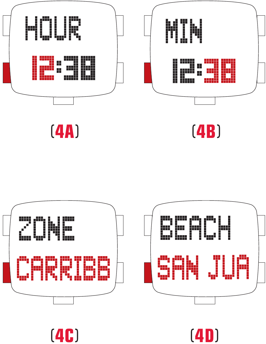 HOME TIME AND HOME BEACH SETTING