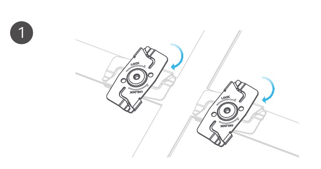 Montaža na stropnu T-&scaron;inu - Korak 1
