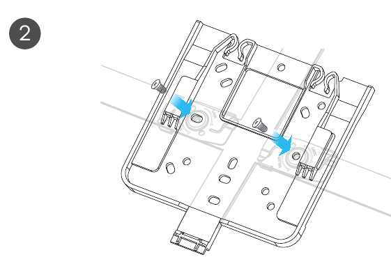 Montaža na stropnu T-&scaron;inu - Korak 2
