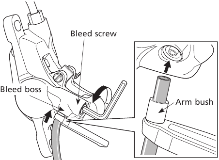 Ауа шығару боссының тіреуіші болған жағдайда орнату