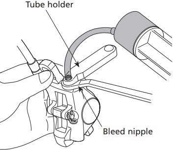 Ауа шығару штуцерінің тіреуіші болған жағдайда орнату