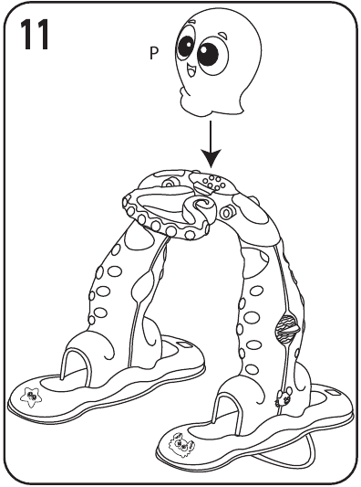 SESTAVLJANJE HOBOTNICE - 4. korak