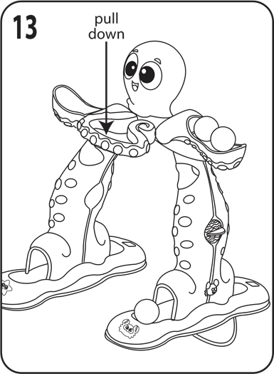 SESTAVLJANJE HOBOTNICE - 6. korak