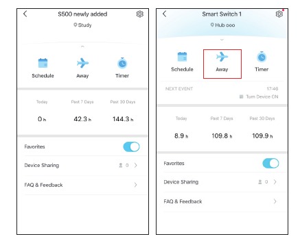 Poissaolotila - Vaihe 1