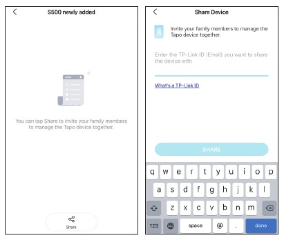 Laitteen jakaminen - Vaihe 2