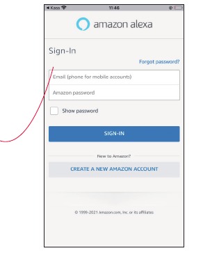 Configurar a Amazon Alexa - Passo 3