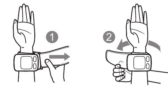 Aplik&aacute;cia manžety na z&aacute;p&auml;stie &ndash; krok 3