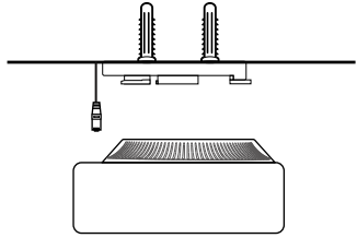 Au mur/plafond - &Eacute;tape 3