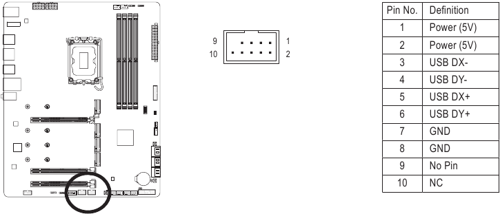 F_USB1/F_USB2 (konektory USB 2.0/1.1)