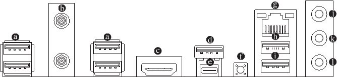 Conectores do painel traseiro