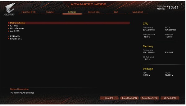 &Rho;&upsilon;&theta;&mu;ί&sigma;&epsilon;&iota;&sigmaf; BIOS - &Rho;&upsilon;&theta;&mu;ί&sigma;&epsilon;&iota;&sigmaf;