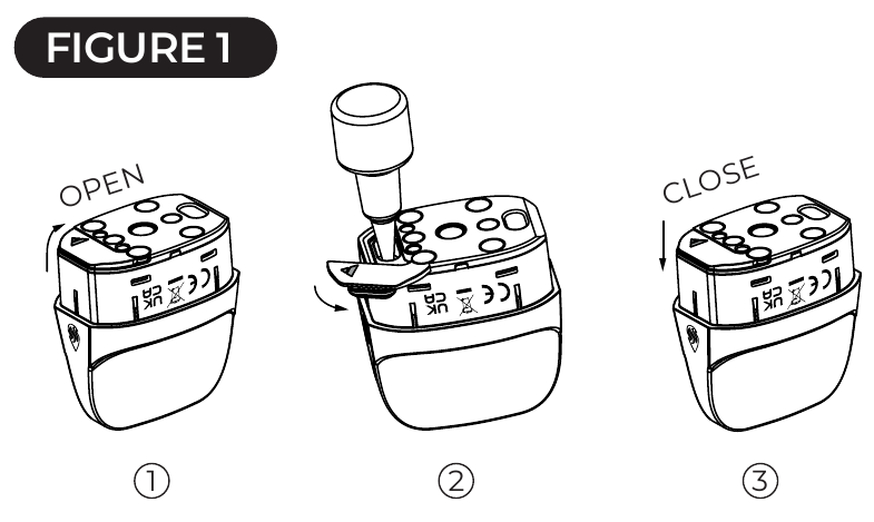 VARTOTOJO INSTRUKCIJOS - 1 žingsnis