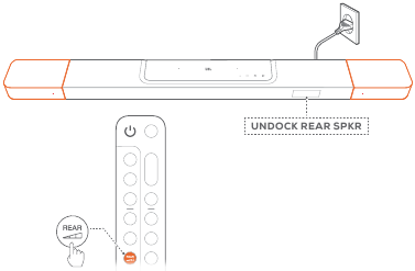3D erdvinis garsas Galinis reguliavimas - 2 žingsnis