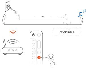 Leidimas per programą JBL One &ndash; 3 veiksmas