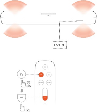 Žemų dažnių reguliavimas - 1 žingsnis