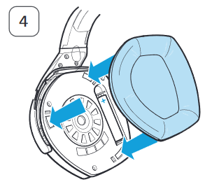 Akkus einsetzen und austauschen