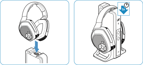 Kopfh&ouml;rer mit dem Sender koppeln