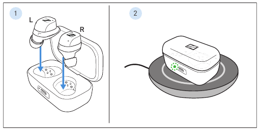 Chargement sans fil des batteries rechargeables
