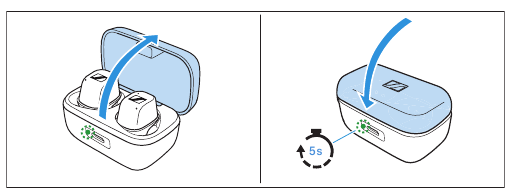 Affichage de l'&eacute;tat de charge de la batterie
