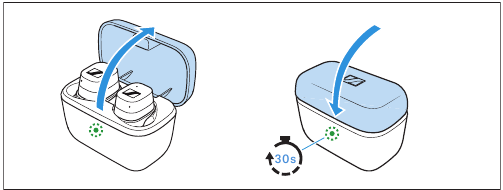 Opladeetui LED-indikationer oversigt - Del 2