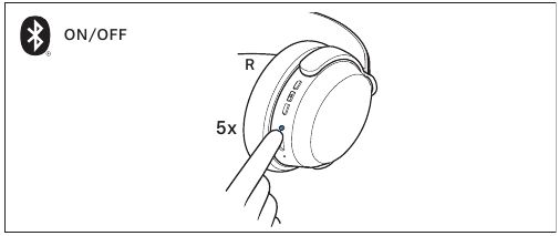 Deactivating Bluetooth/activating flight mode