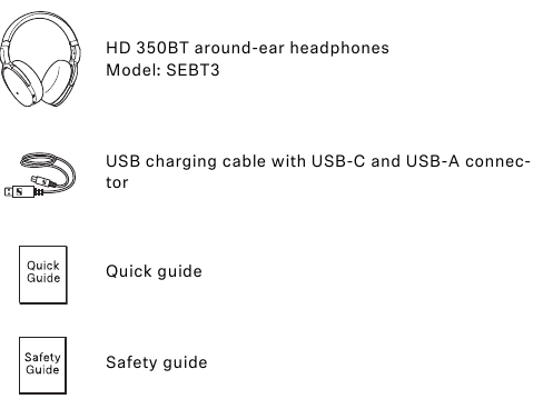 Contenu de l'emballage