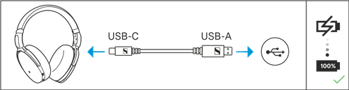 Chargement de la batterie rechargeable