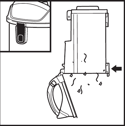 VACIADO DEL DEP&Oacute;SITO DE POLVO - Paso 3