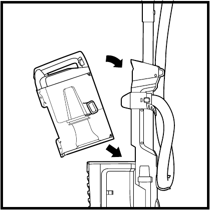 SVUOTAMENTO DEL CONTENITORE DELLA POLVERE - Fase 4