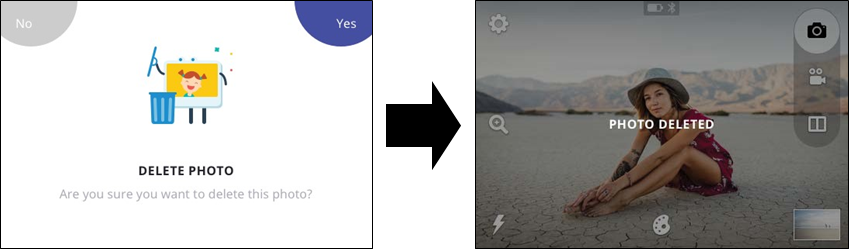 FOTOGRAFIERE ȘI &Icirc;NREGISTRARE VIDEO - Ștergerea fotografiilor