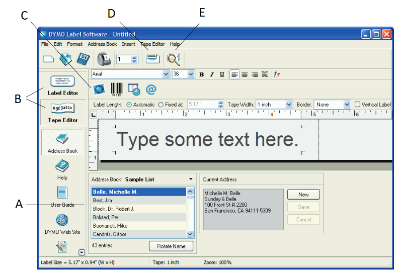 Kuchapisha Lebo na Programu ya Lebo