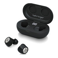 Behringer TRUE BUDS Udhëzues I Shpejtë Fillimi