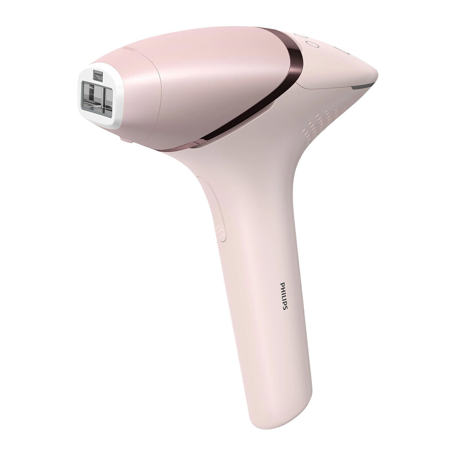 Philips Lumea S9000 Lumea BRI951, BRI955, BRI957, BRI958 - Manual del depilador
