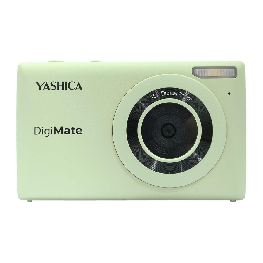 Manual de Yashica DigiMate 100, YAS-DGM100 | ManualsLib