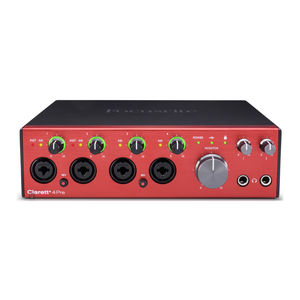 Focusrite Clarett+ 4Pre - Ses Kartı Kullanım Kılavuzu