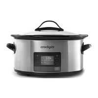 Crock-Pot MyTime SCCPVFC630-S-BR Uživatelská Příručka