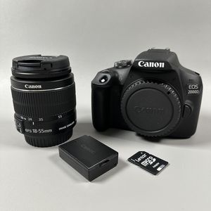 Canon EOS 2000D: Easy Setup Guide