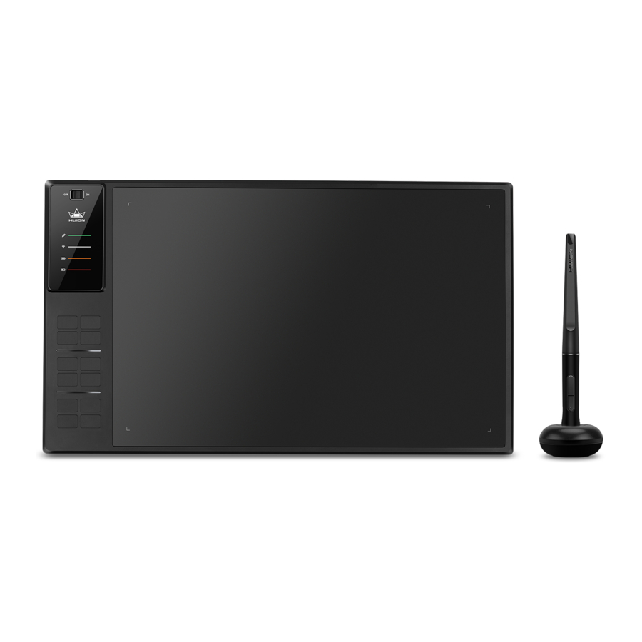 Kompyuta HUION Inspiroy WH1409 V2 - Mwongozo wa Kompyuta Kibao | ManualsLib