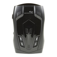 Whistler Z-31R Uporabniški Priročnik