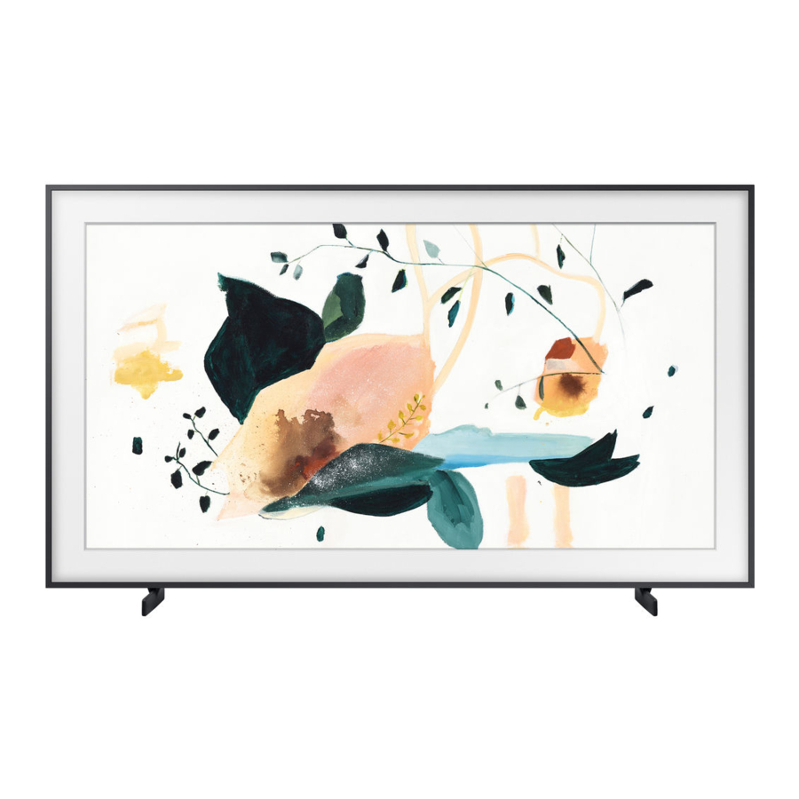 Mwongozo wa Samsung The Frame LS03T - TV Janja | ManualsLib