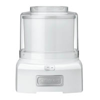 Cuisinart ICE-21 Manuale Utente