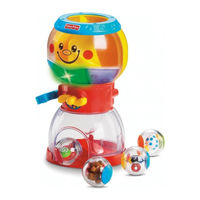 Fisher-Price Roll-A-Rounds Swirlin' Surprise Gumballs Manual Do Utilizador